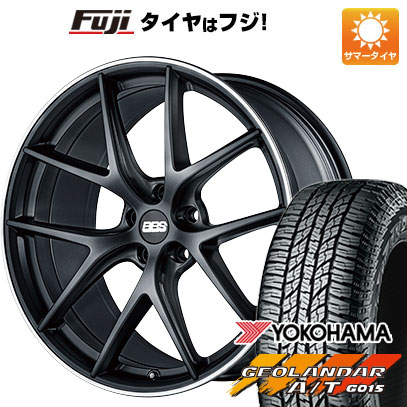 【新品国産5穴114.3車】 夏タイヤ ホイール4本セット 235/55R19 ヨコハマ ジオランダー A/T G015 RBL BBS GERMANY BBS CI R サテンブラック 19インチ :fuji 1121 127378 28522 28522:フジ スペシャルセレクション