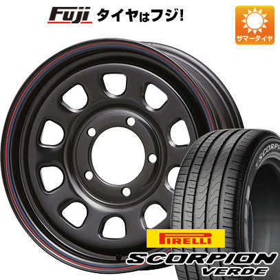 【新品】ジムニーシエラ 夏タイヤ ホイール4本セット 215/70R16 ピレリ スコーピオン ヴェルデ MLJ デイトナSS 16インチ｜fujidesignfurniture