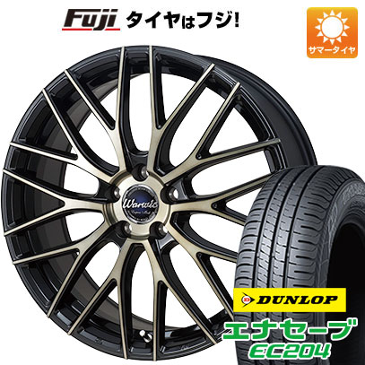 【新品国産5穴100車】 夏タイヤ ホイール4本セット 215/45R17 ダンロップ エナセーブ EC204 モンツァ ワーウィック エンプレス メッシュ 17インチ :fuji 1674 123123 25556 25556:フジ スペシャルセレクション