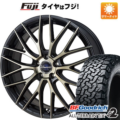 【新品国産5穴114.3】 夏タイヤ ホイール4本セット 225/65R17 BFグッドリッチ オールテレーンT/A KO2 RBL モンツァ ワーウィック エンプレス メッシュ 17インチ :fuji 2182 123123 23750 23750:フジ スペシャルセレクション