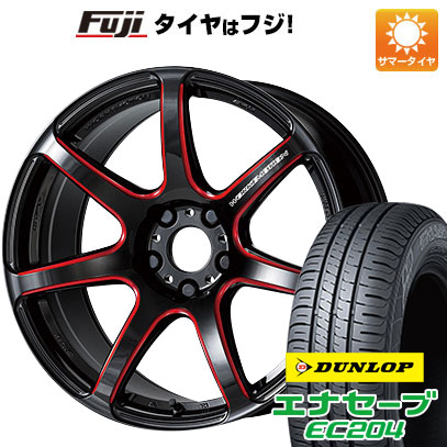 【新品国産4穴100車】 夏タイヤ ホイール4本セット 185/60R16 ダンロップ エナセーブ EC204 ワーク エモーション T7R 16インチ :fuji 13442 141833 25573 25573:フジ スペシャルセレクション