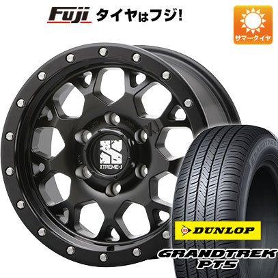 【新品国産6穴139.7車】 夏タイヤ ホイール4本セット 265/70R17 ダンロップ グラントレック PT5 MLJ エクストリームJ XJ04 17インチ :fuji 11822 131712 40835 40835:フジ スペシャルセレクション