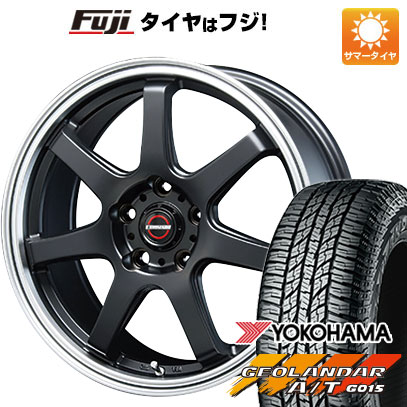 【新品国産5穴114.3車】 夏タイヤ ホイール4本セット 225/65R17 ヨコハマ ジオランダー A/T G015 OWL/RBL ブレスト ユーロマジック タイプS 07 17インチ :fuji 2182 126200 33320 33320:フジ スペシャルセレクション