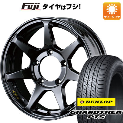 【新品】ジムニー 夏タイヤ ホイール4本セット 175/80R16 ダンロップ グラントレック PT5 ドゥオール CST ZERO 1 ハイパー+J 16インチ :fuji 16701 145392 40811 40811:フジ スペシャルセレクション