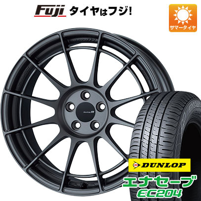 【新品国産5穴114.3車】 夏タイヤ ホイール４本セット 215/50R17 ダンロップ エナセーブ EC204 エンケイ NT03 RR 17インチ :fuji 1842 150899 25557 25557:フジ スペシャルセレクション