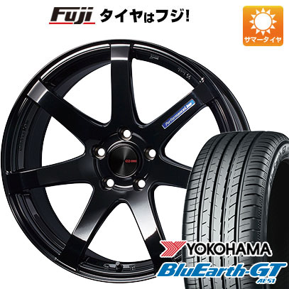 【新品国産5穴114.3車】 夏タイヤ ホイール４本セット 215/45R18 ヨコハマ ブルーアース GT AE51 エンケイ PF07 Limited 18インチ :fuji 1130 151102 29315 29315:フジ スペシャルセレクション