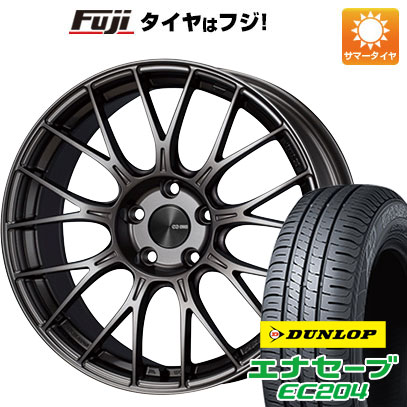 【新品国産5穴100車】 夏タイヤ ホイール４本セット 215/45R17 ダンロップ エナセーブ EC204 エンケイ PFM1 17インチ :fuji 1674 151241 25556 25556:フジ スペシャルセレクション