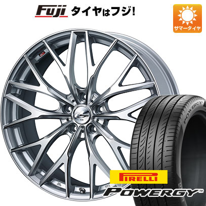 【新品国産5穴114.3車】 夏タイヤ ホイール4本セット 205/50R17 ピレリ パワジー ウェッズ レオニス MX 17インチ :fuji 1672 136540 38262 38262:フジ スペシャルセレクション