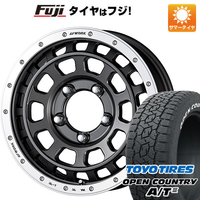 【新品】ジムニー 夏タイヤ ホイール４本セット 175/80R16 トーヨー オープンカントリー A/T III RWL/RBL ワーク クラッグ ティーグラビック 16インチ :fuji 16701 141859 42835 42835:フジ スペシャルセレクション