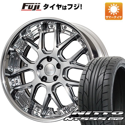 【パンク保証付き】【新品】40系アルファード/ヴェルファイア用 夏タイヤ ホイール4本セット 245/45R20 ニットー NT555 G2 アミスタット ライエン M07 20インチ｜fujidesignfurniture