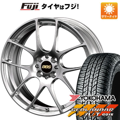 【新品国産5穴114.3車】 夏タイヤ ホイール４本セット 225/65R17 ヨコハマ ジオランダー A/T G015 OWL/RBL BBS JAPAN RF 17インチ :fuji 2182 147789 33320 33320:フジ スペシャルセレクション