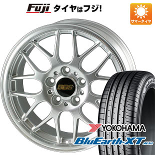 【新品国産5穴114.3車】 夏タイヤ ホイール４本セット 215/55R17 ヨコハマ ブルーアース XT AE61 BBS JAPAN RG R 17インチ : fuji 1841 147780 30447 30447 : フジ スペシャルセレクション