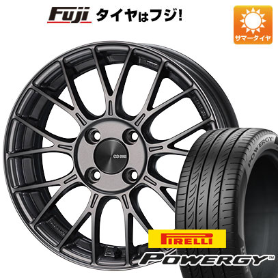 【新品国産4穴100車】 夏タイヤ ホイール４本セット 195/65R15 ピレリ パワジー エンケイ PFM1 15インチ :fuji 11881 151232 37005 37005:フジ スペシャルセレクション