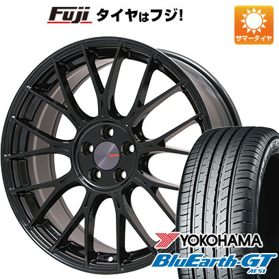 【新品国産5穴114.3車】 夏タイヤ ホイール４本セット 215/45R18 ヨコハマ ブルーアース GT AE51 エンケイ PFM1 Limited 18インチ :fuji 1130 151286 29315 29315:フジ スペシャルセレクション