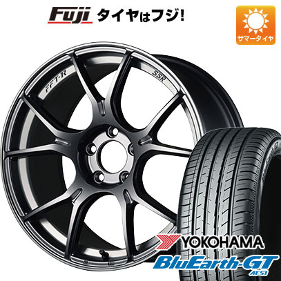 【新品国産5穴114.3車】 夏タイヤ ホイール4本セット 225/55R17 ヨコハマ ブルーアース GT AE51 SSR GTX02 17インチ :fuji 1861 142855 28556 28556:フジ スペシャルセレクション