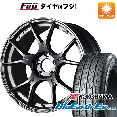 【新品国産4穴100車】 夏タイヤ ホイール4本セット 185/60R16 ヨコハマ ブルーアース ES32 SSR GTX02 16インチ