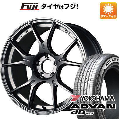 【新品】60系プリウス 夏タイヤ ホイール４本セット 195/60R17 ヨコハマ アドバン dB V553 SSR GTX02 17インチ :fuji 28301 142855 43304 43304:フジ スペシャルセレクション