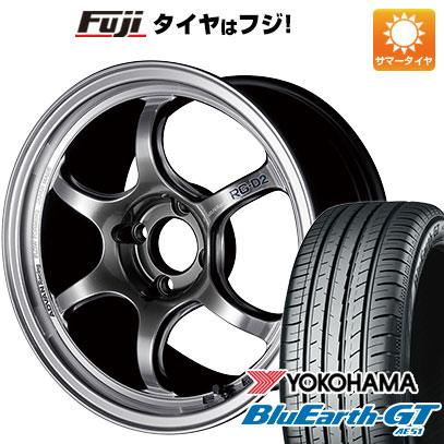 【新品 軽自動車】N-BOX タント ワゴンR 夏タイヤ ホイール4本セット 165/55R15 ヨコハマ ブルーアース GT AE51 ヨコハマ アドバンレーシング RG-DII 15インチ｜fujidesignfurniture