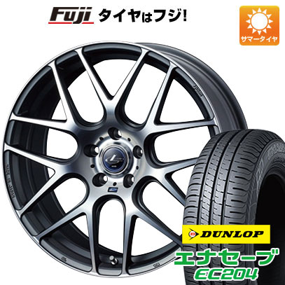 【新品】60系プリウス 夏タイヤ ホイール４本セット 195/60R17 ダンロップ エナセーブ EC204 ウェッズ レオニス NAVIA 06 17インチ :fuji 28301 136545 37976 37976:フジ スペシャルセレクション