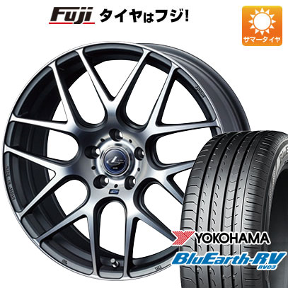 【パンク保証付】【新品国産5穴114.3車】 夏タイヤ ホイール4本セット 225/50R18 ヨコハマ ブルーアース RV 03 ウェッズ レオニス NAVIA 06 18インチ :fuji 1301 136596 36869 36869:フジ スペシャルセレクション