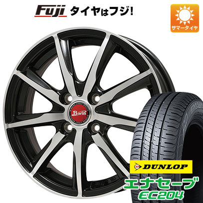 【新品国産5穴114.3車】 夏タイヤ ホイール4本セット 195/55R16 ダンロップ エナセーブ EC204 ビッグウエイ B WIN ヴェノーザ9 16インチ :fuji 11361 92308 25565 25565:フジ スペシャルセレクション