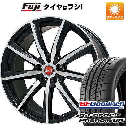 【新品国産5穴114.3車】 夏タイヤ ホイール4本セット 225/40R19 BFグッドリッチ(フジ専売) g-FORCE フェノム T/A ビッグウエイ B-WIN ヴェノーザ9 19インチ｜fujidesignfurniture