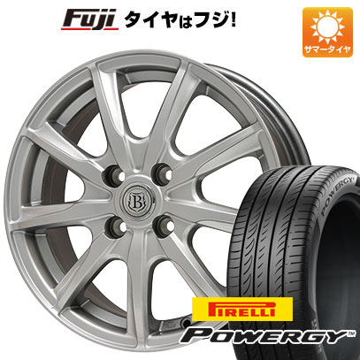 【新品国産4穴100車】 夏タイヤ ホイール4本セット 195/55R15 ピレリ パワジー ブランドル E05 15インチ :fuji 1848 93318 37000 37000:フジ スペシャルセレクション