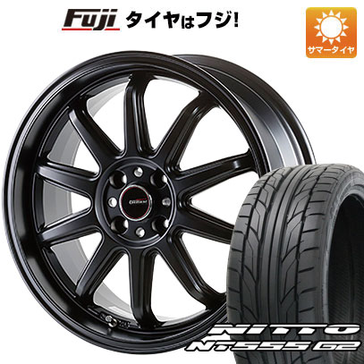 【パンク保証付き】【新品】フリード 5穴/114 夏タイヤ ホイール４本セット 205/45R17 ニットー NT555 G2 ゴジゲン ファイヤーボールダブルアール 17インチ｜fujidesignfurniture