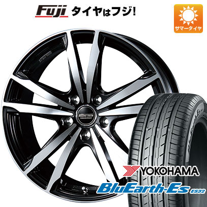 【新品国産5穴114.3車】 夏タイヤ ホイール4本セット 225/50R18 ヨコハマ ブルーアース ES32 ブレスト バーンズテック ジゼリスFVP 18インチ｜fujidesignfurniture