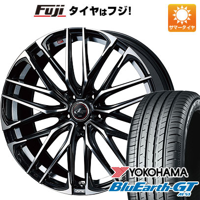 【新品国産5穴114.3車】 夏タイヤ ホイール4本セット 225/50R18 ヨコハマ ブルーアース GT AE51 ウェッズ レオニス SK 18インチ :fuji 1301 136600 28543 28543:フジ スペシャルセレクション