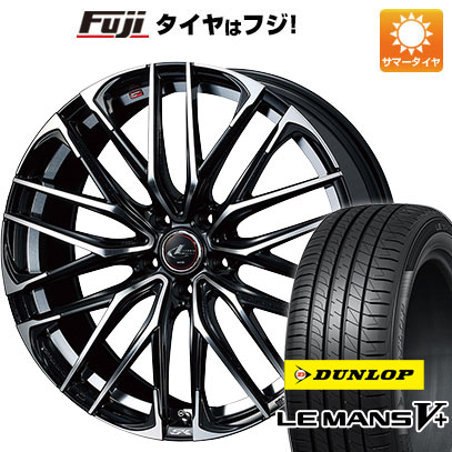 【新品国産5穴114.3車】 夏タイヤ ホイール4本セット 225/45R18 ダンロップ ルマン V+(ファイブプラス) ウェッズ レオニス SK 18インチ :fuji 1261 136600 40693 40693:フジ スペシャルセレクション