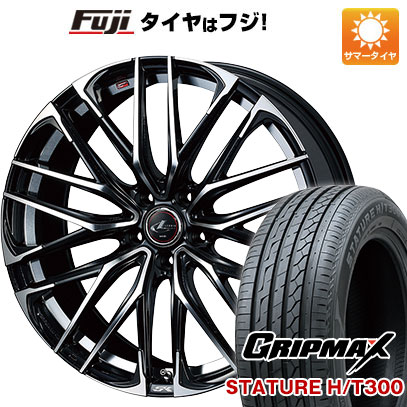 【新品国産5穴114.3車】 夏タイヤ ホイール4本セット 225/60R18 グリップマックス スタチャー H/T300 BSW（限定） ウェッズ レオニス SK 18インチ :fuji 1341 136599 40202 40202:フジ スペシャルセレクション