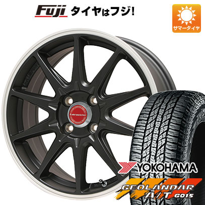 【新品 軽自動車】N BOX タント ワゴンR 夏タイヤ ホイール4本セット 155/65R14 ヨコハマ ジオランダー A/T G015 RBL レアマイスター LMスポーツRS10 14インチ :fuji 10161 94545 33491 33491:フジ スペシャルセレクション