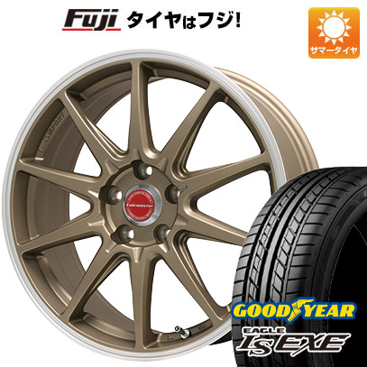 【新品国産5穴114.3車】 夏タイヤ ホイール4本セット 225/45R18 グッドイヤー イーグル エルエス エグゼ(限定) レアマイスター LMスポーツRS10 18インチ｜fujidesignfurniture