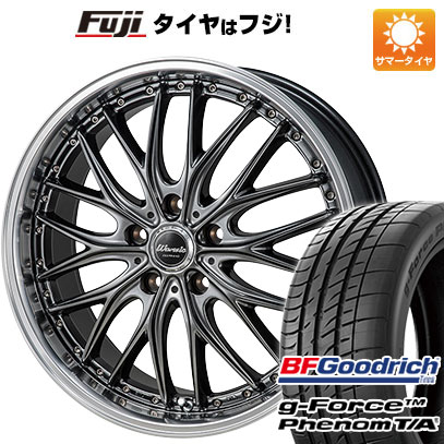 【新品国産5穴114.3車】 夏タイヤ ホイール４本セット 215/50R17 BFG(フジ専売) g-FORCE フェノム T/A モンツァ ワーウィック ディープランド 17インチ｜fujidesignfurniture