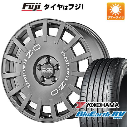 【パンク保証付き】【新品国産5穴114.3車】 夏タイヤ ホイール４本セット 215/50R17 ヨコハマ ブルーアース RV-03 OZ ラリーレーシング 17インチ｜fujidesignfurniture