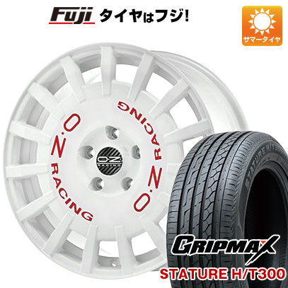 【新品国産5穴100車】 夏タイヤ ホイール4本セット 225/55R18 グリップマックス スタチャー H/T300 BSW（限定） OZ ラリーレーシング 18インチ :fuji 2288 129549 40200 40200:フジ スペシャルセレクション