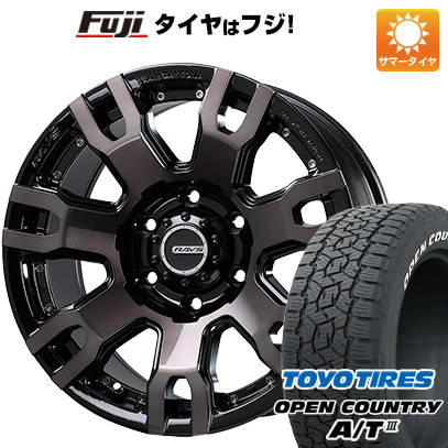 【新品国産6穴139.7車】 夏タイヤ ホイール4本セット 285/70R17 トーヨー オープンカントリー A/T III RWL/RBL レイズ デイトナ FDX F7S 17インチ :fuji 11822 139325 42857 42857:フジ スペシャルセレクション