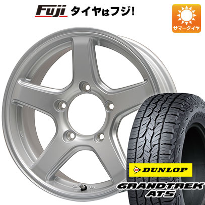 【新品】ジムニー 夏タイヤ ホイール4本セット 175/80R16 ダンロップ グラントレック AT5 トピー ME A 16インチ :fuji 16701 109533 32872 32872:フジ スペシャルセレクション