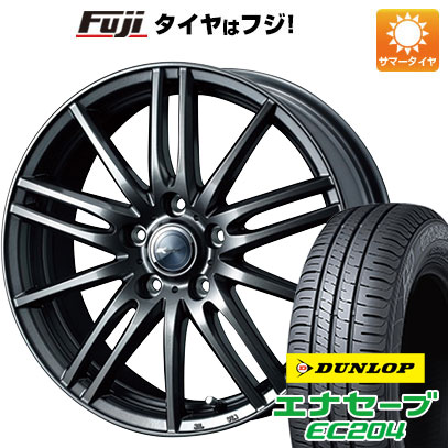 【新品国産5穴114.3車】 夏タイヤ ホイール4本セット 205/60R16 ダンロップ エナセーブ EC204 ウェッズ ザミック ティート 16インチ :fuji 1621 123063 25568 25568:フジ スペシャルセレクション