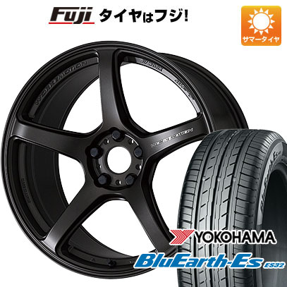 【新品国産4穴100車】 夏タイヤ ホイール4本セット 205/40R17 ヨコハマ ブルーアース ES32 ワーク エモーション T5R 17インチ :fuji 1668 142163 35473 35473:フジ スペシャルセレクション