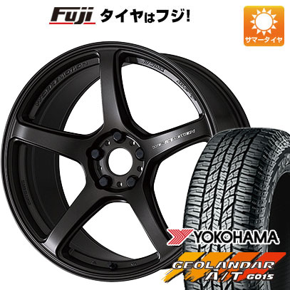 【新品国産5穴114.3車】 夏タイヤ ホイール4本セット 235/60R18 ヨコハマ ジオランダー A/T G015 RBL ワーク エモーション T5R 18インチ :fuji 27064 141955 22898 22898:フジ スペシャルセレクション