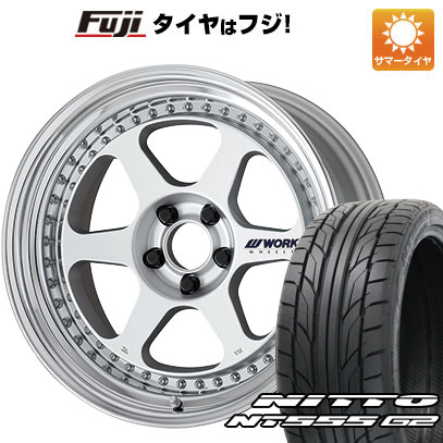 【パンク保証付き】【新品国産5穴114.3車】 夏タイヤ ホイール4本セット 245/40R19 ニットー NT555 G2 ワーク マイスター L1 3P 19インチ :fuji 1122 141696 23597 23597:フジ スペシャルセレクション