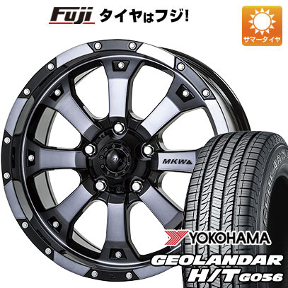 【新品】輸入車用 ラングラー 夏タイヤ ホイール4本セット 265/70R17 ヨコハマ ジオランダー H/T G056 MKW MK-46 17インチ｜fujidesignfurniture