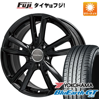 【新品】輸入車用 ボルボ（V60クロスカントリー） 夏タイヤ ホイール4本セット 215/65R16 ヨコハマ ブルーアース GT AE51 ユーロテック ガヤ ソリ 16インチ :fuji 19141 101971 28572 28572:フジ スペシャルセレクション