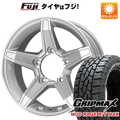 【新品】ジムニー 夏タイヤ ホイール４本セット 175/80R16 グリップマックス マッドレイジR/T MAX RWL(限定) プレミックス エステラ 16インチ : fuji 16701 106731 43256 43256 : フジ スペシャルセレクション 85,000円