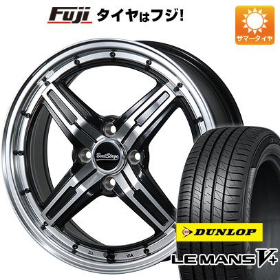 【新品 軽自動車】N BOX タント ワゴンR 夏タイヤ ホイール4本セット 165/55R15 ダンロップ ルマン V+(ファイブプラス) ブレスト ビートステージ FS C 15インチ :fuji 21761 126115 40647 40647:フジ スペシャルセレクション