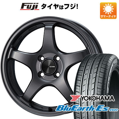 【新品国産4穴100車】 夏タイヤ ホイール4本セット 195/50R16 ヨコハマ ブルーアース ES32 エンケイ PF05 16インチ :fuji 1502 151017 35488 35488:フジ スペシャルセレクション