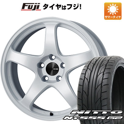 【パンク保証付き】【新品国産5穴114.3車】 夏タイヤ ホイール４本セット 225/40R18 ニットー NT555 G2 エンケイ PF05 18インチ :fuji 1131 151037 23604 23604:フジ スペシャルセレクション