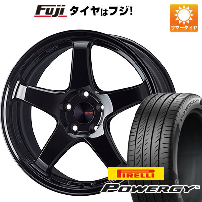 【新品国産5穴114.3車】 夏タイヤ ホイール４本セット 225/60R18 ピレリ パワジー エンケイ PF05 Limited 18インチ :fuji 1341 151056 36977 36977:フジ スペシャルセレクション